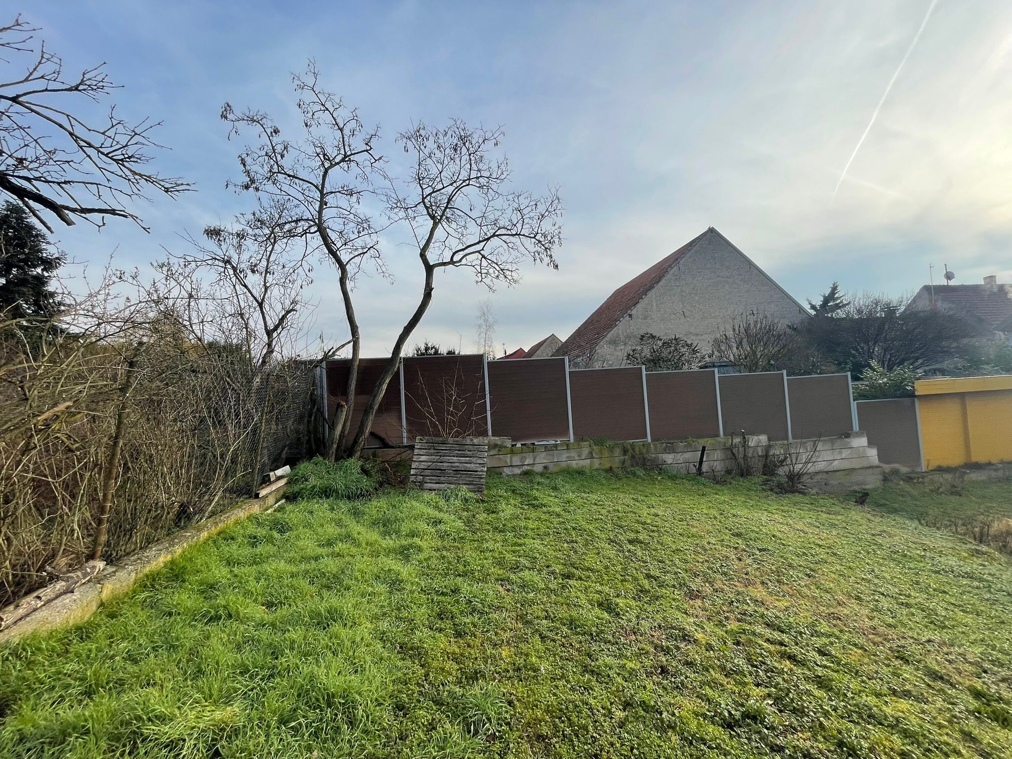 Vorheriger Zustand des Grundstücks in Weisenheim