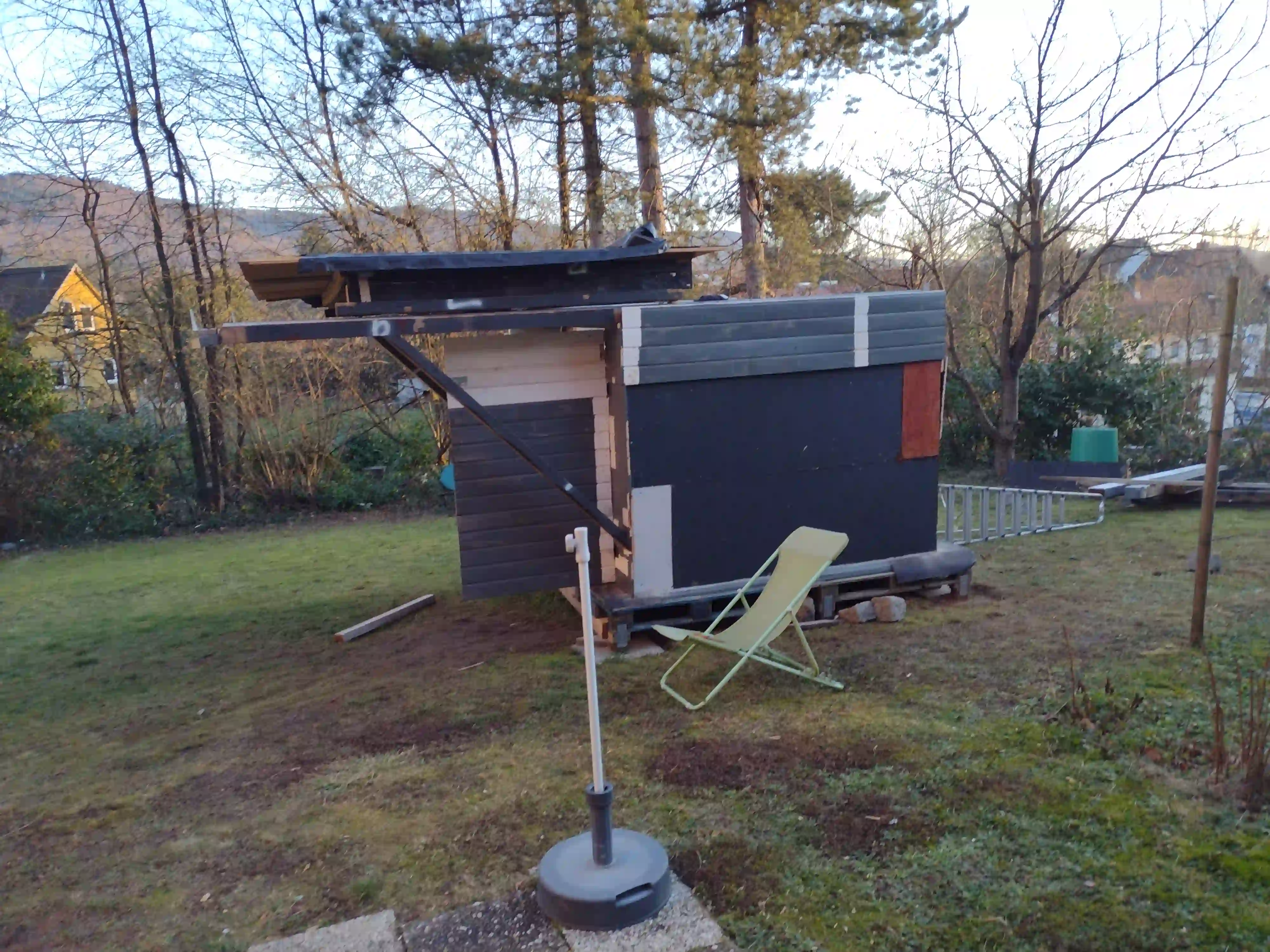 Bau Hütte Phase 3 Bild 04